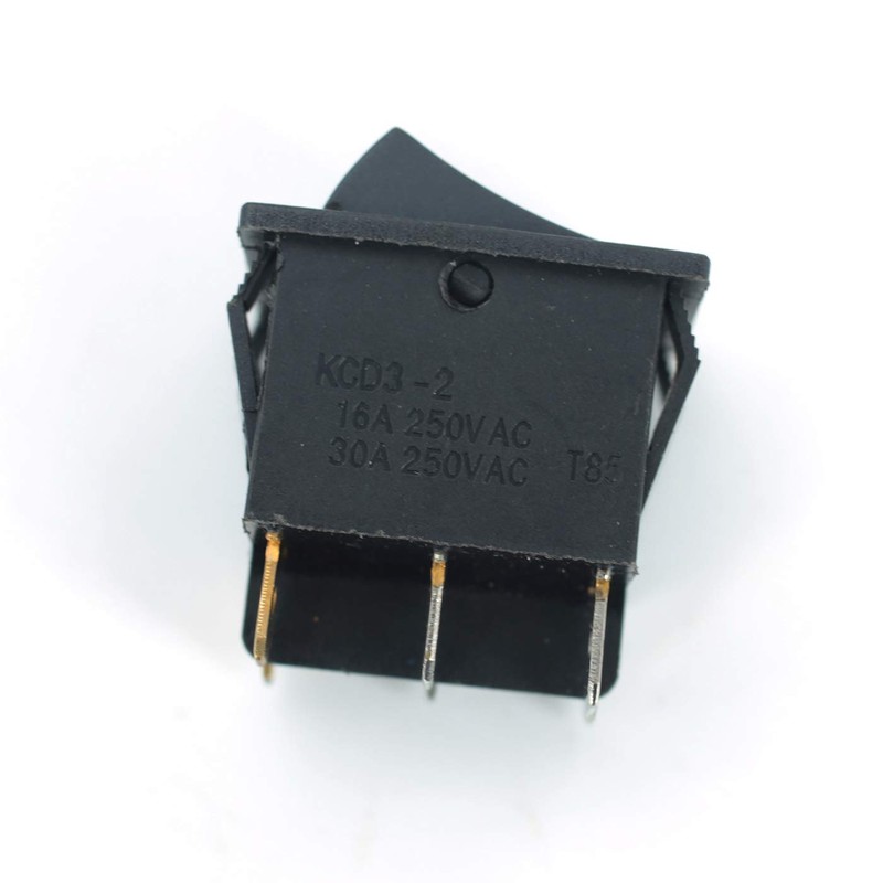 OCESTORE 2Pcs AC 16A/250V 20A/125V Double Light 6 Pin SPST