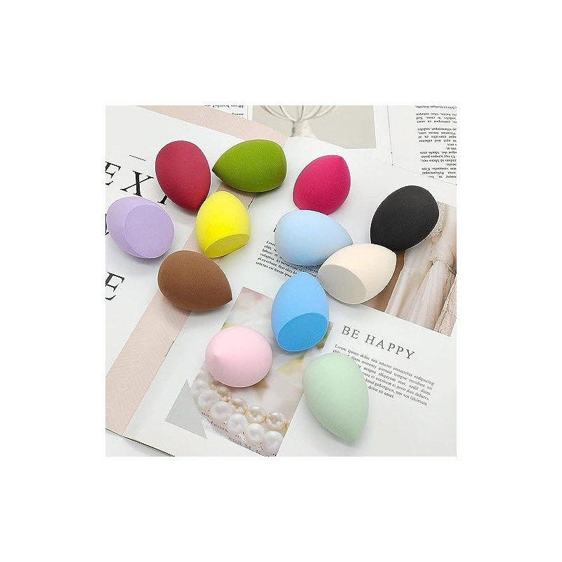 Esponjas de Maquillaje para Base 4 pack con estuche; Beauty