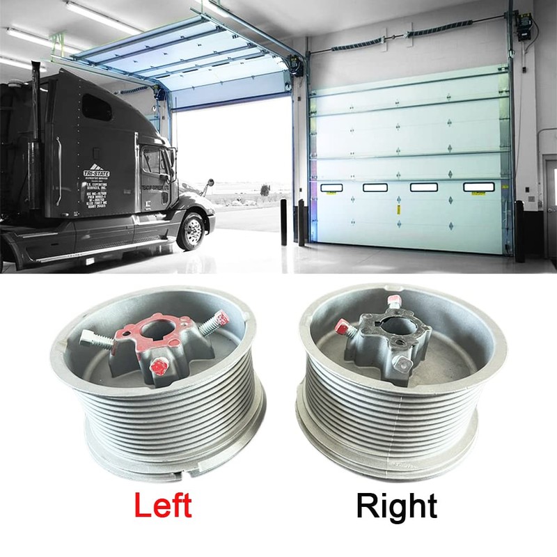 Garage Door Cable Drums Replacement for to 18' High Door,