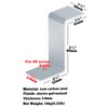 GBGS 10 Pcs 3-1/2" High Z Clip Brackets,for Support 2x4