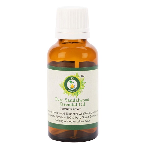 R V Essential Pure Sandalwood Essential Oil 5 ml -