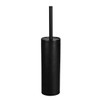 WENKO Casoli Ceramic Toilet Brush Set Black