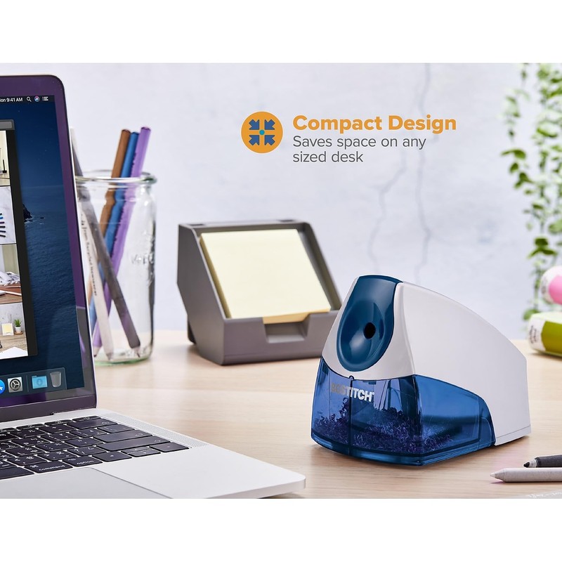 Bostitch Office Electric Pencil Sharpener, Heavy Duty Powerful Stall-Free Motor,