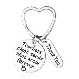 MAIBAOTA Appreciation Gifts for Teacher from Student, Thank You Teacher Gifts, Teacher Keychain, Christmas Birthday Teacher Day Gifts for Teacher