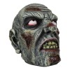 Apocalypse Zombie Undead Walker Skull With Peeling Flesh Rotten Teeth