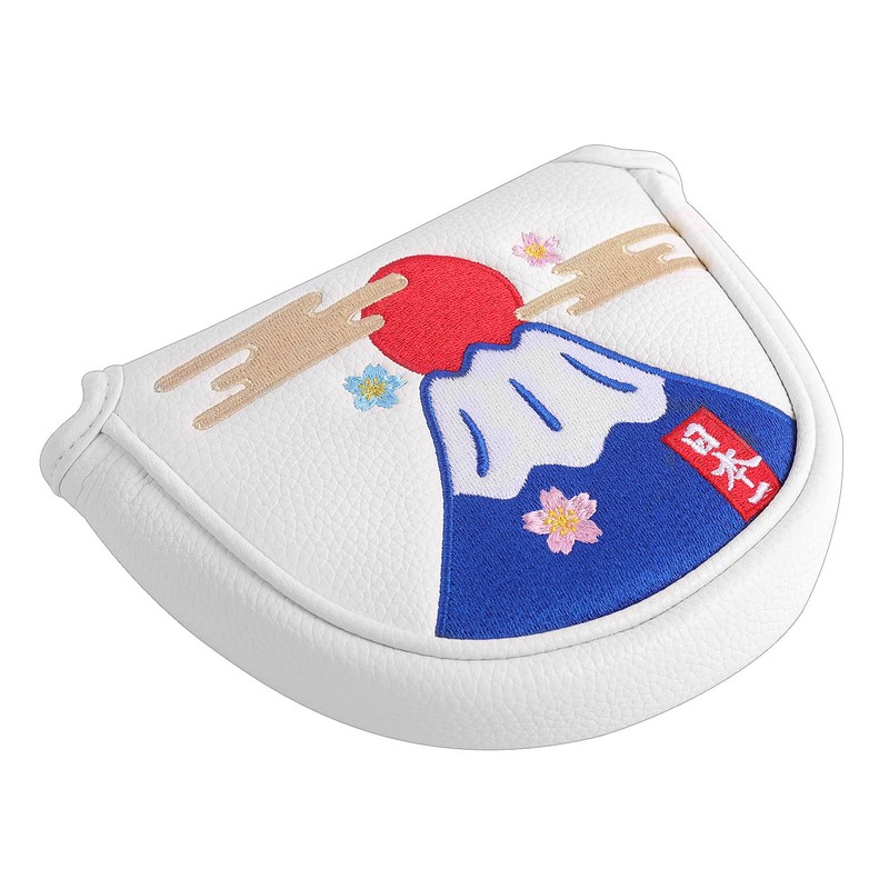 SHABIER Mt. Fuji, Japan Design Mallet Putter Headcover for Mallet