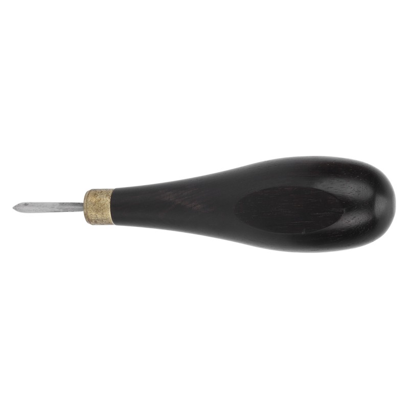 Rhombus Awl 5mm/6mm Professional Mahogany Handle Sandalwood Leather Diamond Awl