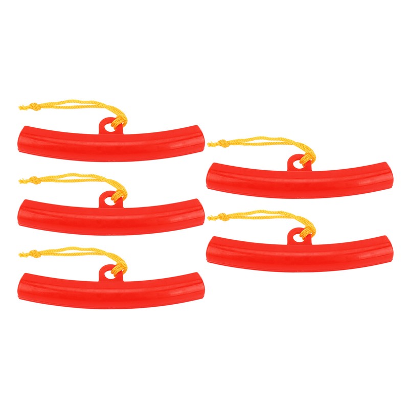 5 Pcs Tire Changer Guard Red Rubber Tire Rim Protector