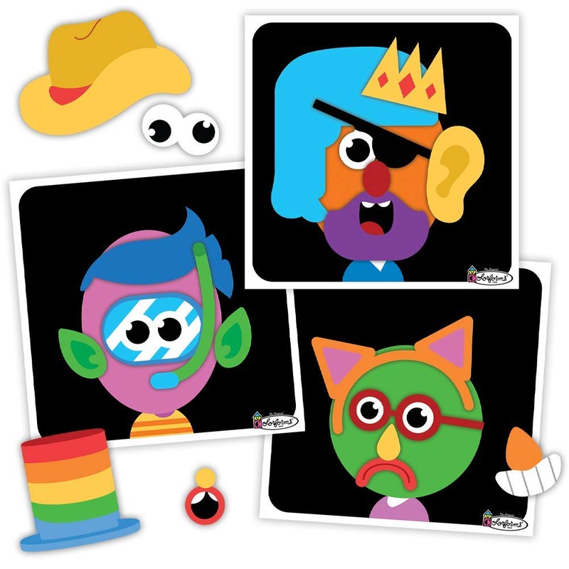 Colorforms — Silly Faces Game — Family Fun with Classic