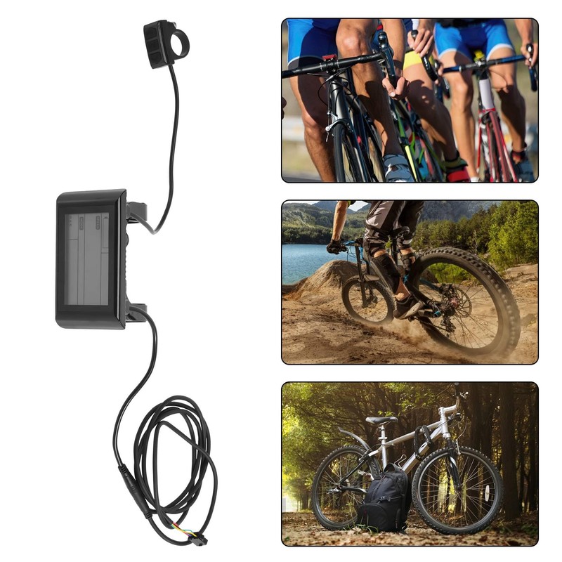 Kopinma SW900 Ebike LCD Display 36V, Electric Bike Computer Meter