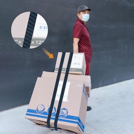 BUYIJIUGE Cargo Elastic Cord for Cargo Freely Stretchable Luggage Tie Elastic Rope Adjustable Length with Metal Hook and Buckle to Prevent Loads Collapse for Motorcycles, Motorcycles, Trucks, Carry Carts, Luggage Securing (Yellow) (1 Piece Set, 9.8 ft (3