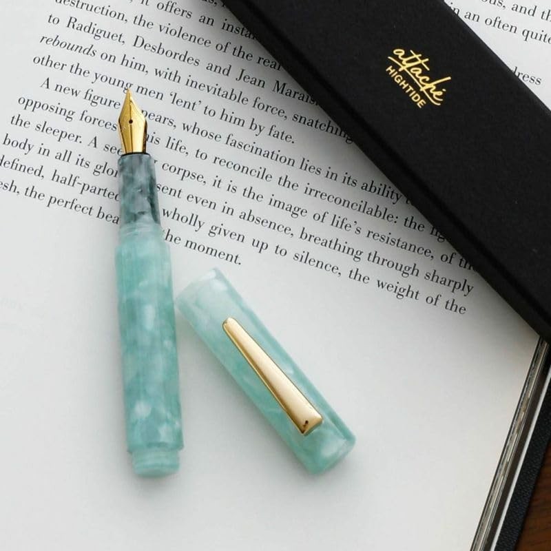 attache Atache Marble Fountain Pen (Mint)