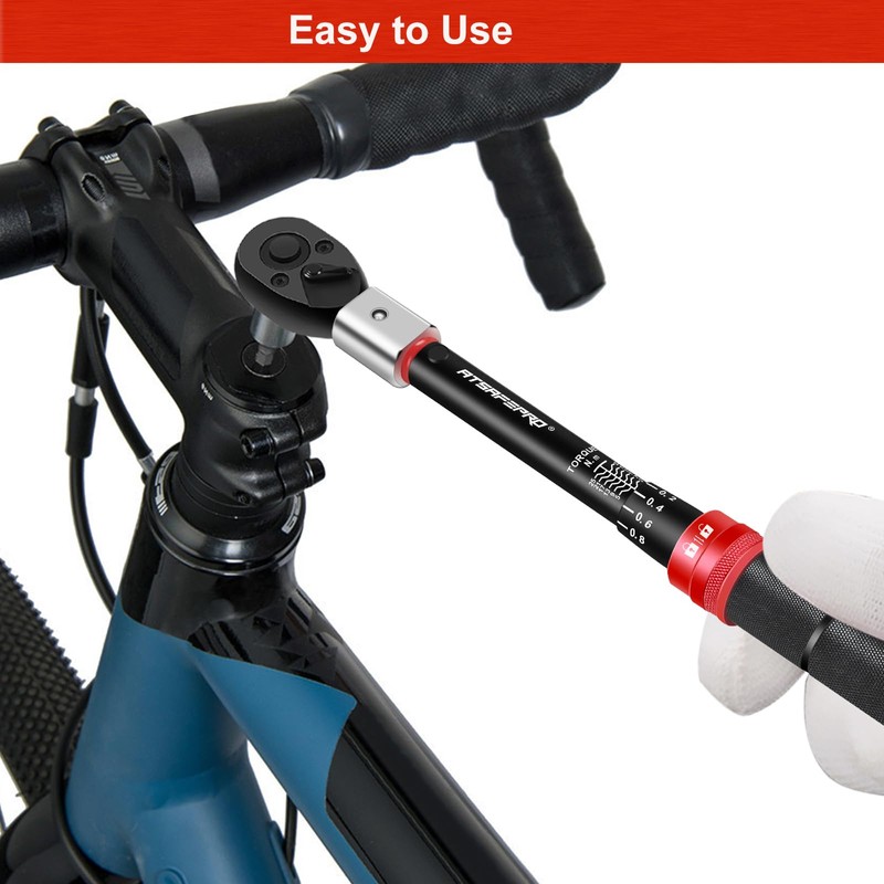 ATsafepro Plug-In Torque Wrench 3-25 Nm, 9 x 12 mm