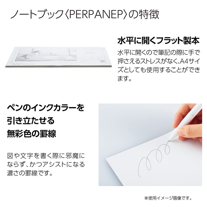 KOKUYO Note PERPANEP A5 Rough 5mm Grid PER-MZ106S5M