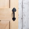 Hammer and Tongs - Rustic Arrowhead Door Handle - H155mm