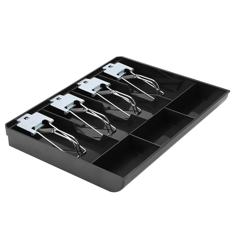 Cash Drawer Register Insert Tray Replacement Cashier Four Box with