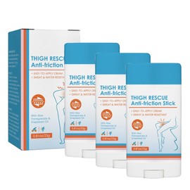 LFCFBH 3 PCS Chub Rub Stick, Waterproof Anti Chafing Cream, Anti Chafing Stick for Heel, Lower Arm,Thigh, Legs, Skin Protection