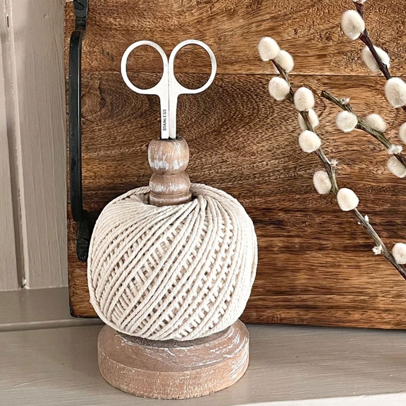 Cotton String Balls (2 Pack), Approx 2X60M (196.85ft) 100% Cotton