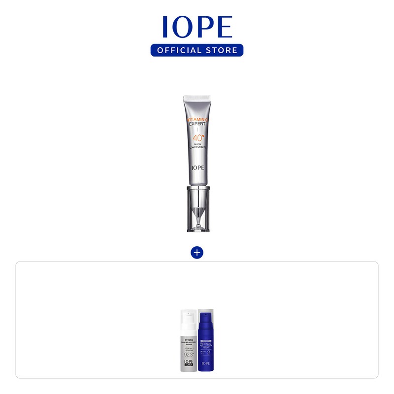 IOPE Vitamin C Expert 40% Mask Concentrate 15g (Brightening/Wrinkle Improvement