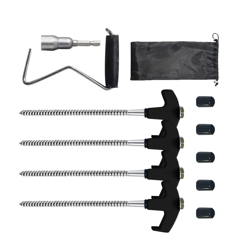 Camping Tent Stakes - Outdoor Multipurpose Tent Stakes - Rust-Proof