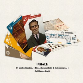 Kosmos 683634 Suspects Shakespeare's Tears, The Detective Game, Crime Game, Board Game as Crime for Investigating, Solve Murder Case from 12 Years for 1-5 People