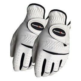 New PowerBilt Sure-Soft Golf Gloves All Weather 2-Pack Size M Regular LH