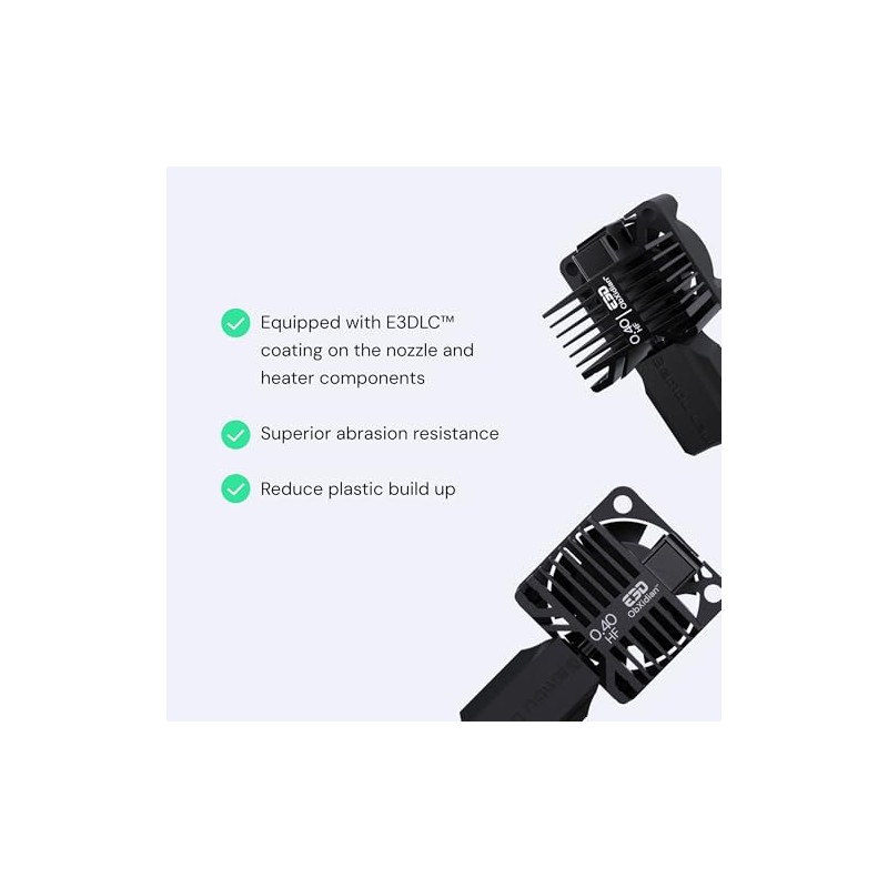 High Flow Bambu Hotend: Bambu Approved ObXidian™ HotEnd para Bambu