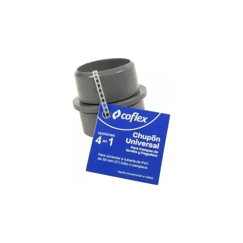 Chupon Universal 4 En 1 Descarga Lavabo 2 Coflex P-b9030