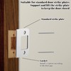 Door Strike Shim Plates, Standard Size Spacer Deadbolt Restorer Strike