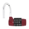 HOJLKLD Gym Locker Lock 5 Letter Word Lock Safety Padlock