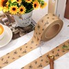 FYSUIMU 55 Yard Kraft Paper Packing Tape Honey Bee Brown