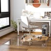 GLSLAND Irregular Tempered Glass Floor Mat - 36" x 48"