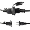 Timer Outlet, Light Sensor, Rainproof, Outdoor, 24 Hours, Automatic On/Off,