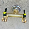 HQMPC 2 Way Hose Splitter Heavy Duty Water Splitter Outdoor