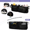 Prokva Double Stroller Organizer Compabitle with BOB Duallie and City