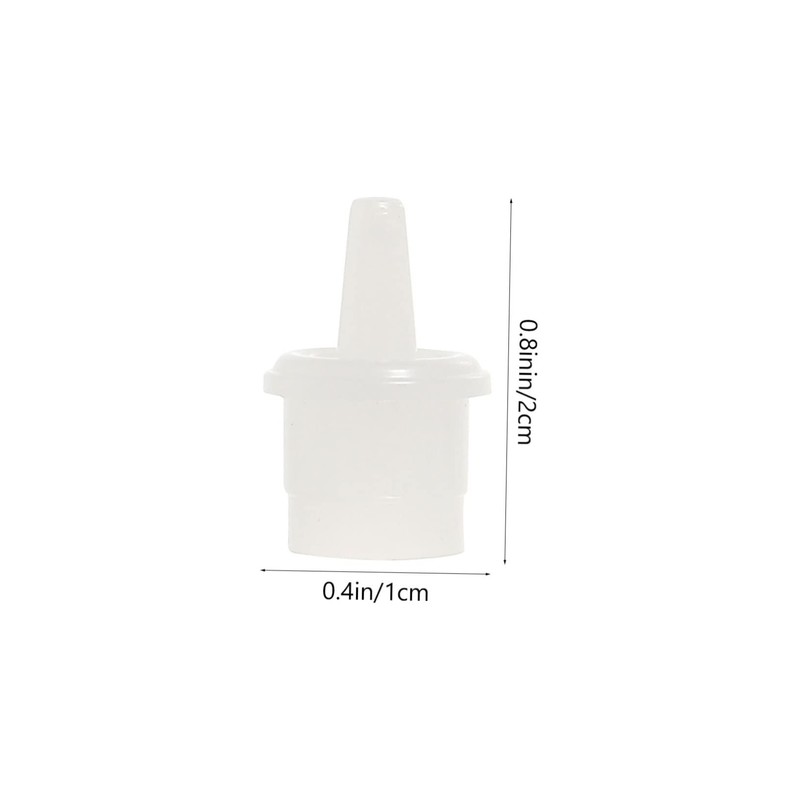 SAFIGLE 100PCS Eyelash Glue Bottle Caps Lash Bottle Plugs for