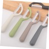 LABRIMP 6pcs Portable Vegetable Peelers Carrot Peeler Kitchen Fruit Household