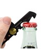 munkees Multi-Tool 13-in-1 Black Line IV, Multifunktionswerkzeug, Karabiner, Flaschenöffner, Edelstahl