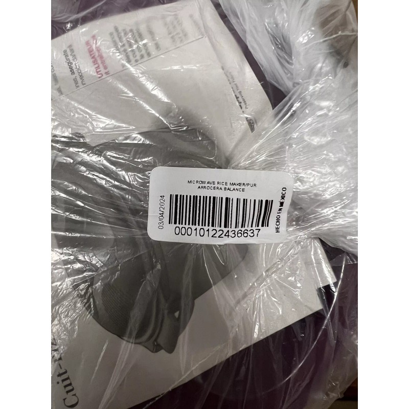 Tupperware Microwave Rice Cooker Purple Large 3L or 12 cup
