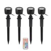 LED Landscape Spotlight Light Waterproof 360° Rotatable 13 Colors High