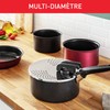 Tefal Ingenio Stainless Steel Drip Lid, Easy Storage, Multi Diameter,