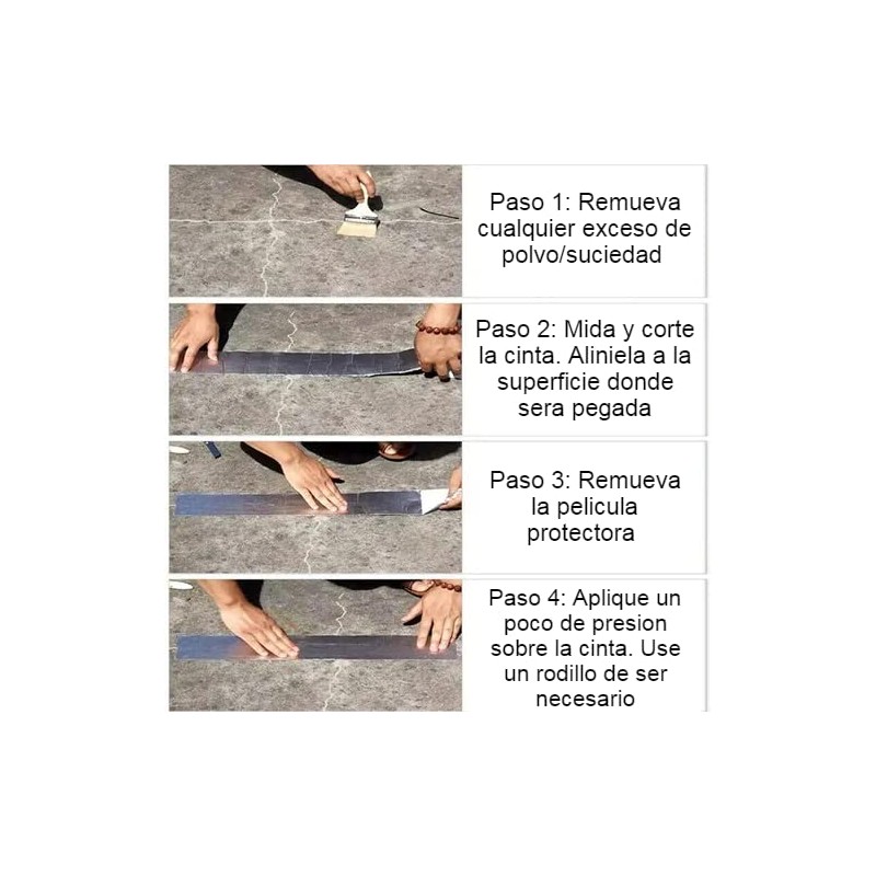 Cinta Impermeable Adhesiva Resistente Sellador Fugas 5cm*5m