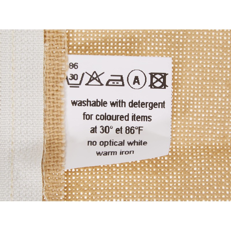 Vervaco Cushion Back with Zipper: Natural: 45 x 35cm or