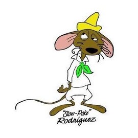 (Set of 3) Slow Poke Rodriguez Printed Decal Sticker - Sticker Graphic - Auto, Wall, Laptop, Cell, Truck Sticker for Windows, Cars, Trucks