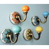 IvoryBlu777 - Pack of Vintage Style Coat Hooks - Metal