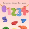 Learning Number Board Toy Educational Silicone Number Puzzle Board for