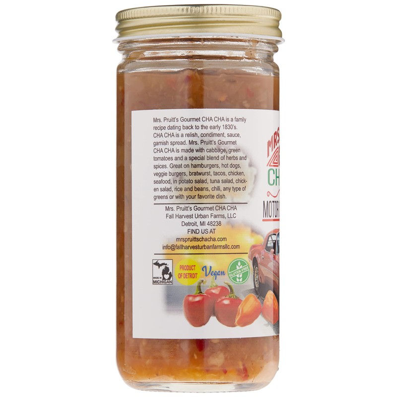 Mrs. Pruitt's Gourmet CHA CHA Turbo Heat 8 oz.