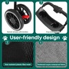 Pet Stroller,Dog Stroller for Small Medium Dogs Cats,3 Wheels,Foldable,with Breathable