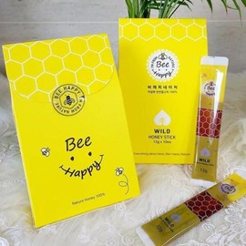 30 natural honey sticks, wild flower honey, Chilgok honey sticks, natural honey, real honey, Chuseok gift for parents (19112389) / 천연 꿀 스틱 야생화꿀 30개 칠곡 벌꿀 스틱 천연벌꿀 진짜꿀 부모님 추석선물 (19112389)