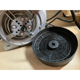 GA Italian Range Hoods Accessories: Round Charcoal Filter for Bertazzoni